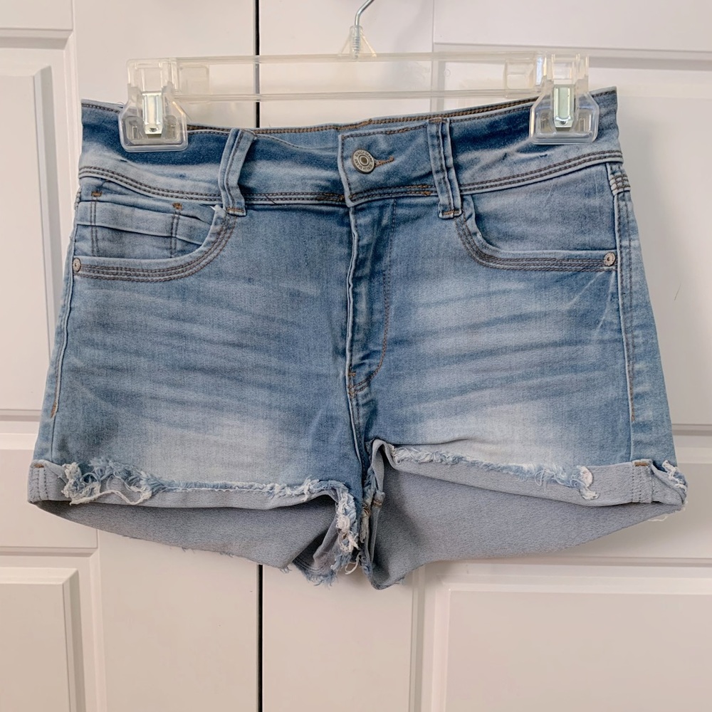 Juniors Rewash denim shorts